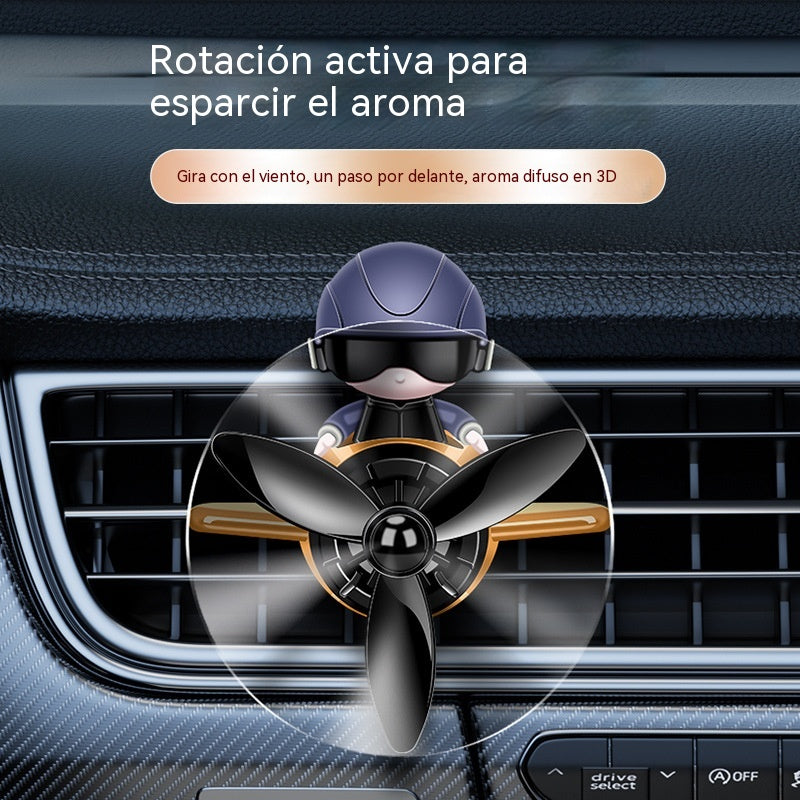 🔥【Compra 1 y llévate 1 gratis】🚁 Difusor de aromas para el coche «Little Plane»