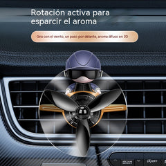 🔥【Compra 1 y llévate 1 gratis】🚁 Difusor de aromas para el coche «Little Plane»