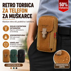 🔥Muška ležerna torba za aktivnosti na otvorenom, sportska torba za mobitel