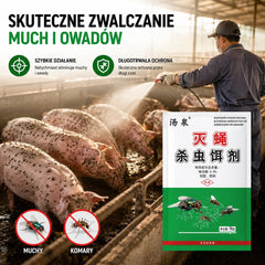 🦟【10 torebek】 🦟Farm Flies Killing Spray Insektycyd, Bezwonny, Lek na komary, Do użytku domowego
