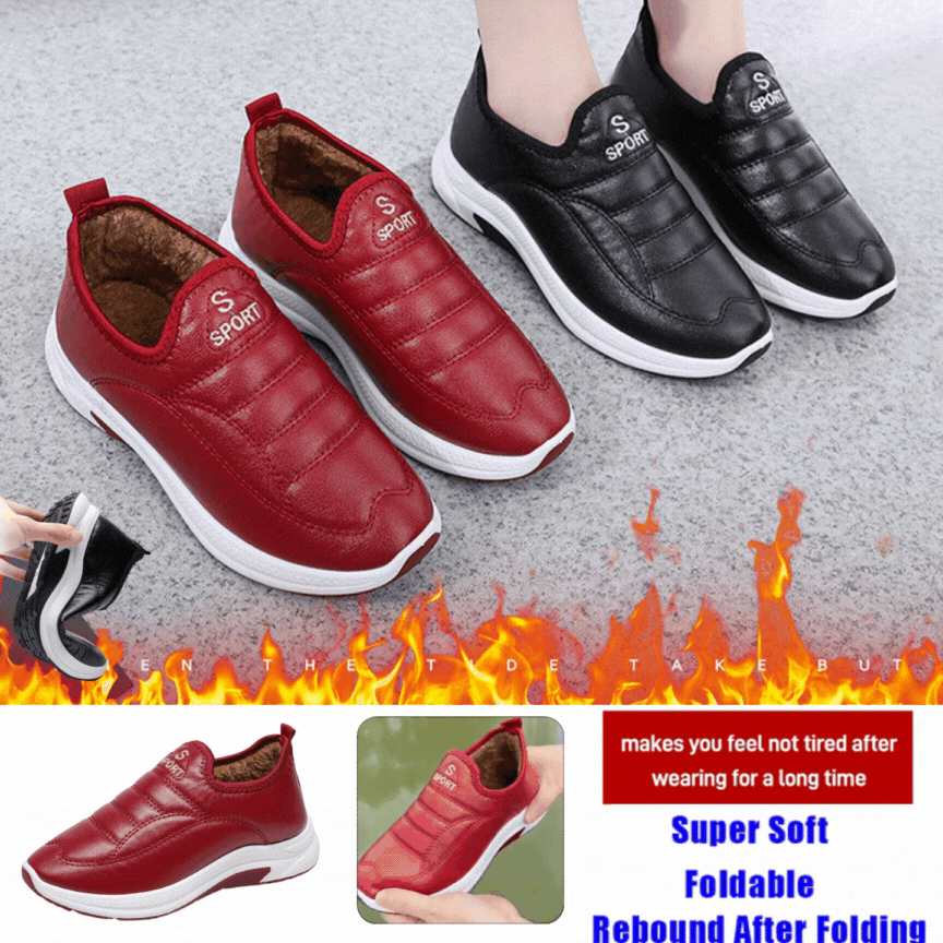🏆Compra 1 y llévate 1 gratis🔥【36-41】Zapatos casuales de polar para mujer, cálidos e impermeables