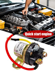 【Compra 1, llévate 1 gratis】🚚Relé de arranque de motor de 12 V/24 V, adecuado para automóviles, vehículos agrícolas, etc.