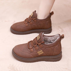 🔥【Ofertas especiales】【35-41】Invierno 2025, botas de nieve gruesas y cálidas de terciopelo de nuevo estilo, suelas gruesas cómodas y antideslizantes que no cansarán tus pies
