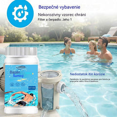 🔥Kúpte 1 a získajte 1 zadarmo (2 fľaše) Šumivé tablety na čistenie bazénov