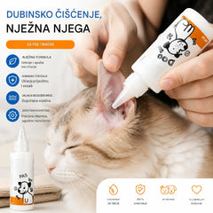 🎉Kupite 1, dobijte 1 gratis!🎉 Sredstvo za čišćenje ušiju za pse i mačke