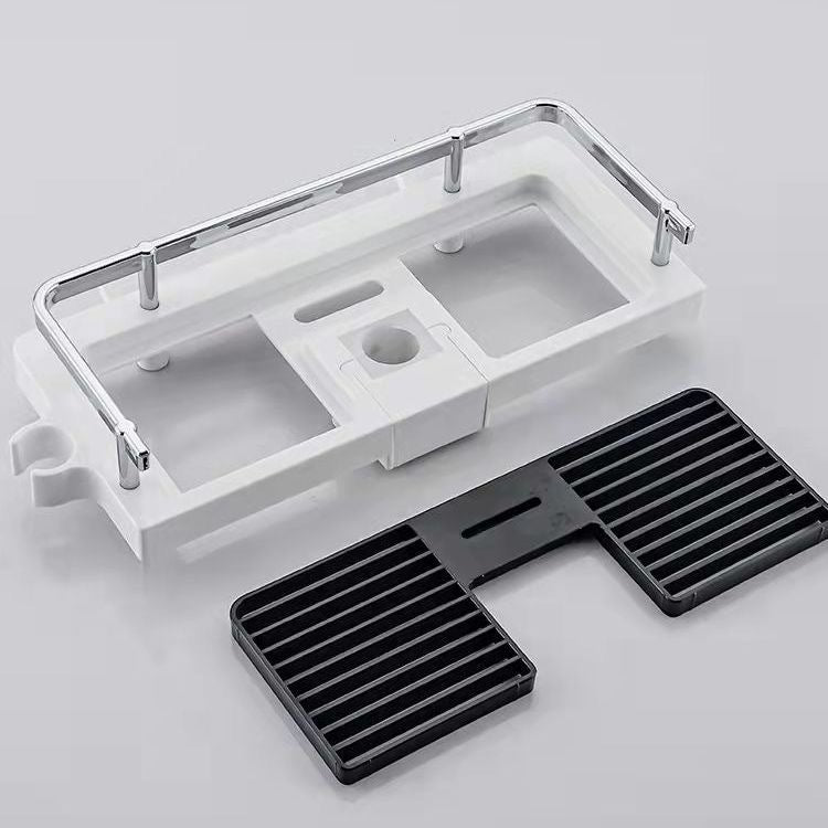 🔥Compra 1 y llévate 1 gratis🔥🚿Soporte de almacenamiento para ducha de baño con barra, soporte ajustable para cabezal de ducha, no requiere perforación para la ducha.