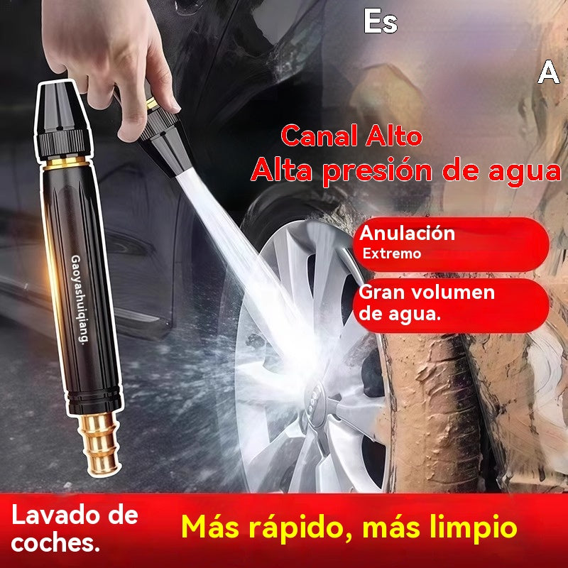💧🚗Compra 1 y llévate 1 gratis（2 piezas）🔥Nueva boquilla de lavado de autos de alta presión, universal para regar flores, lavar autos y limpiar el suelo