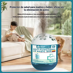 🔥Compra 2 y llévate 1 gratis ⏰Gabinete mágico purificador de aire y eliminador de polvo para interiores🏠🌿