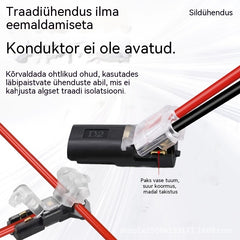 🥳 50% allahindlust! ⏰ 【1000 tükki laos】Koormavaba juhtmeühendus lukustuspandlaga, turvalise sulguri ja libisemisvastase kattega ⚡️