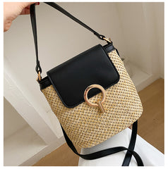 ✨👜Nuevo bolso bandolera/de mano de paja de gran capacidad 2026