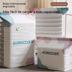 【5 piezas 】Bolsas de compresión para aspiradora domésticas, tamaño grande.