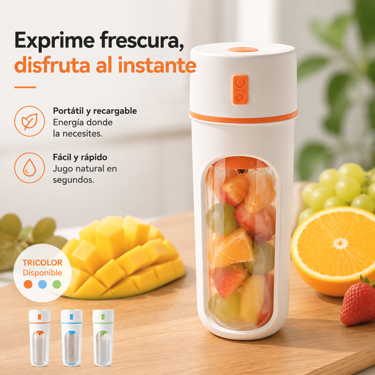 ✨🍹 Licuadora portátil inalámbrica 🔥 Diseño portátil inalámbrico