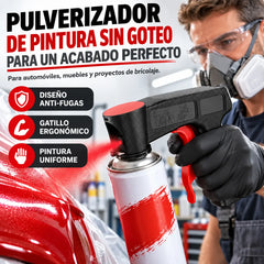2 piezas🔧 Pistola pulverizadora portátil con funcionamiento asistido: ahorra tiempo y esfuerzo.