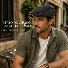 🎩🌟 Boina Clásica de Estilo Inglés – Gorra Retro Unisex para un Look Sofisticado 🧵