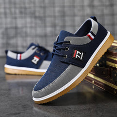 🔥VENTA CALIENTE🔥【39-44】 2025 Zapatos casuales de lona transpirables para hombres