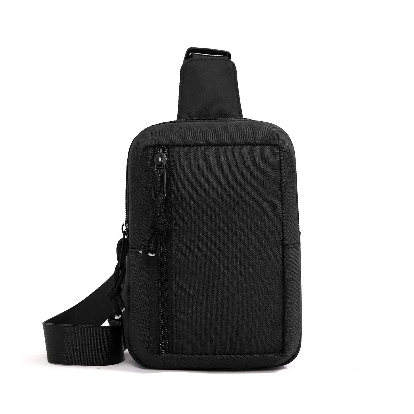 👫Un bolso de hombro unisex con múltiples compartimentos y un bolsillo trasero para mayor seguridad: protege tus objetos de valor.