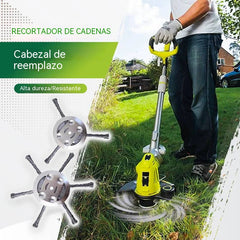 🔥【2 piezas 26 euros】🔥Cabezal de corte reemplazable para cortacésped/desbrozadora - cabezal de corte de acero para cortar césped 🌿✂️⚙️