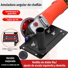 【Modelo 100】⚒️ Herramienta de corte angular + boquilla + tubo de agua --- ✨Nueva amoladora angular modelo 100 con función de corte angular. Cortador angular de 45 grados.