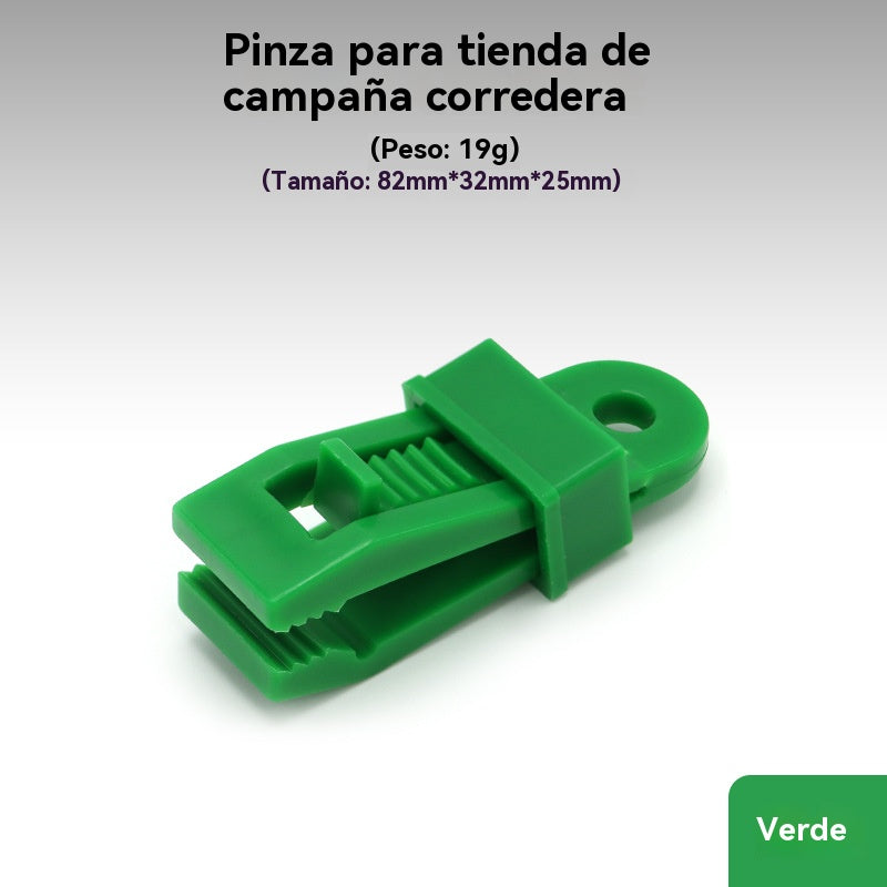 🔥【20 piezas】Clip de cuerda fijo multifuncional a prueba de viento