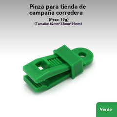 🔥【20 piezas】Clip de cuerda fijo multifuncional a prueba de viento
