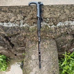 📢¡50% de descuento! ⛰️✨Bastones de trekking/bastones de senderismo multifuncionales y ajustables de aleación de aluminio: duraderos, con absorción de impactos y ligeros.