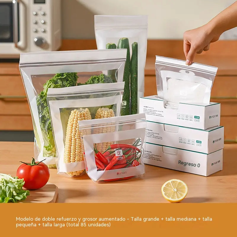 📢📢¡¡50% de descuento ahora!! ⏰Bolsas reutilizables y reforzadas para almacenar alimentos