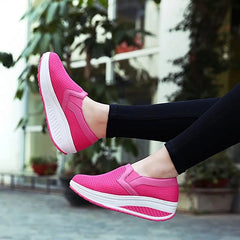 🔥【35-42】Zapatos casuales de plataforma ortopédica para mujer.