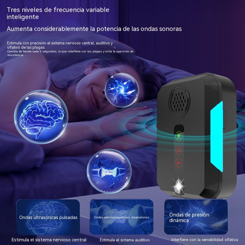 🐭【Compra 1 y llévate 1 gratis】Repelente ultrasónico de roedores de alta eficacia