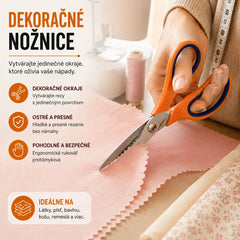 ✂️✂️ Profesionálne ružové nožnice - ostré, ružové nožnice na látky
