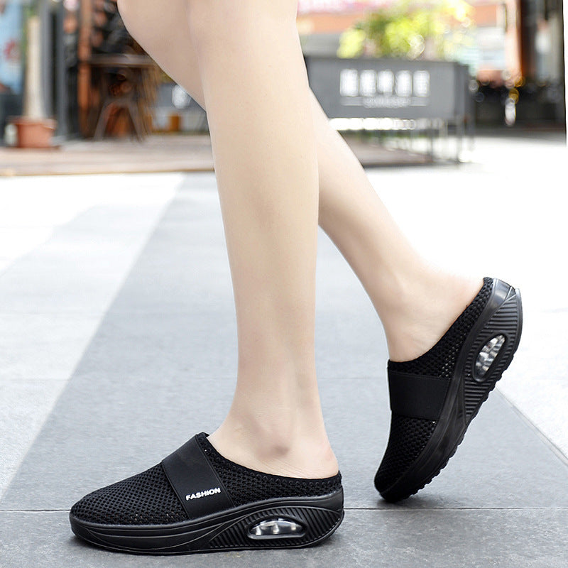 💥【35-43】Zapatos de malla hueca con amortiguación de aire