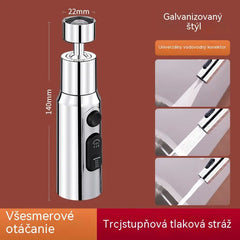 🚰🔥360° otočná tryska filtra na batériu