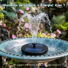 💥Fuente de agua alimentada por energía solar