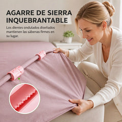 🔥Paquete de 20🔥 Clips para sábanas sin agujas: ¡consigue unas sábanas perfectamente lisas y tensas al instante!