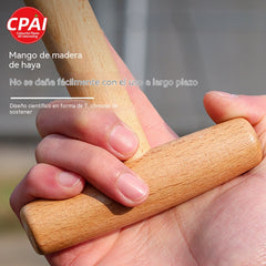 【Compra 1 y llévate 1 gratis】Perforadora con mango de acero inoxidable para sembrar y trasplantar plántulas.