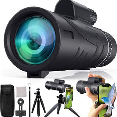 🔥【Compre 1 y obtenga 1 gratis】🔭Telescopio monocular portátil de alta definición y alta potencia para exteriores de 40x60