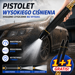 Ostatni dzień z 55% rabatem: 🔥Kup 1, a 1 dostaniesz gratis🔥 Pistolet natryskowy wysokociśnieniowy do użytku domowego