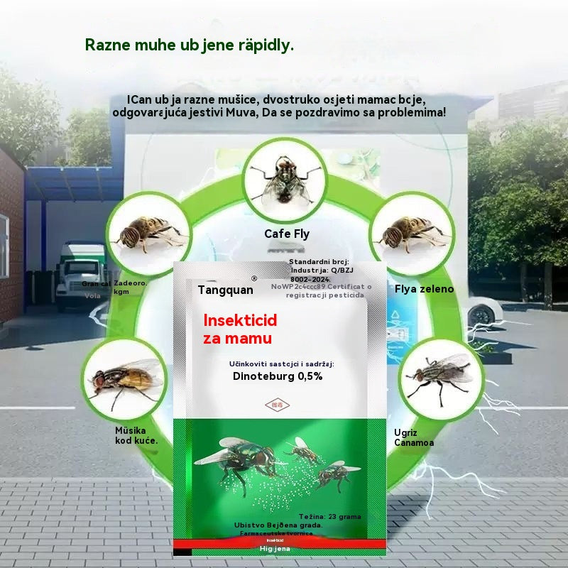 🦟【 5 vrećica za 24 €】Čarobno sredstvo protiv insekata za farme, jedno pakiranje može trajati pola godine