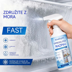 🔥【2 steklenički za 23 EUR】❄️ Novo sredstvo za odmrzovanje 2026 🧡 Hitro odstranite led iz zamrzovalnika