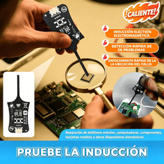 2 artículos por 25 euros-🛠️Probador de inductancia OSS. 📱Solución de problemas de inductores en placas base de teléfonos móviles. ⚡Instrumento de medición de inducción electromagnética.