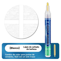[2 piezas 24 euros]Lápiz para lechada de baldosas de cerámica resistente al moho y al agua