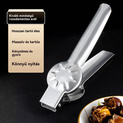 Gesztenye színű nyitó klipsz, könnyedén nyitható egyetlen érintéssel anélkül, hogy megsérülne a kezed!