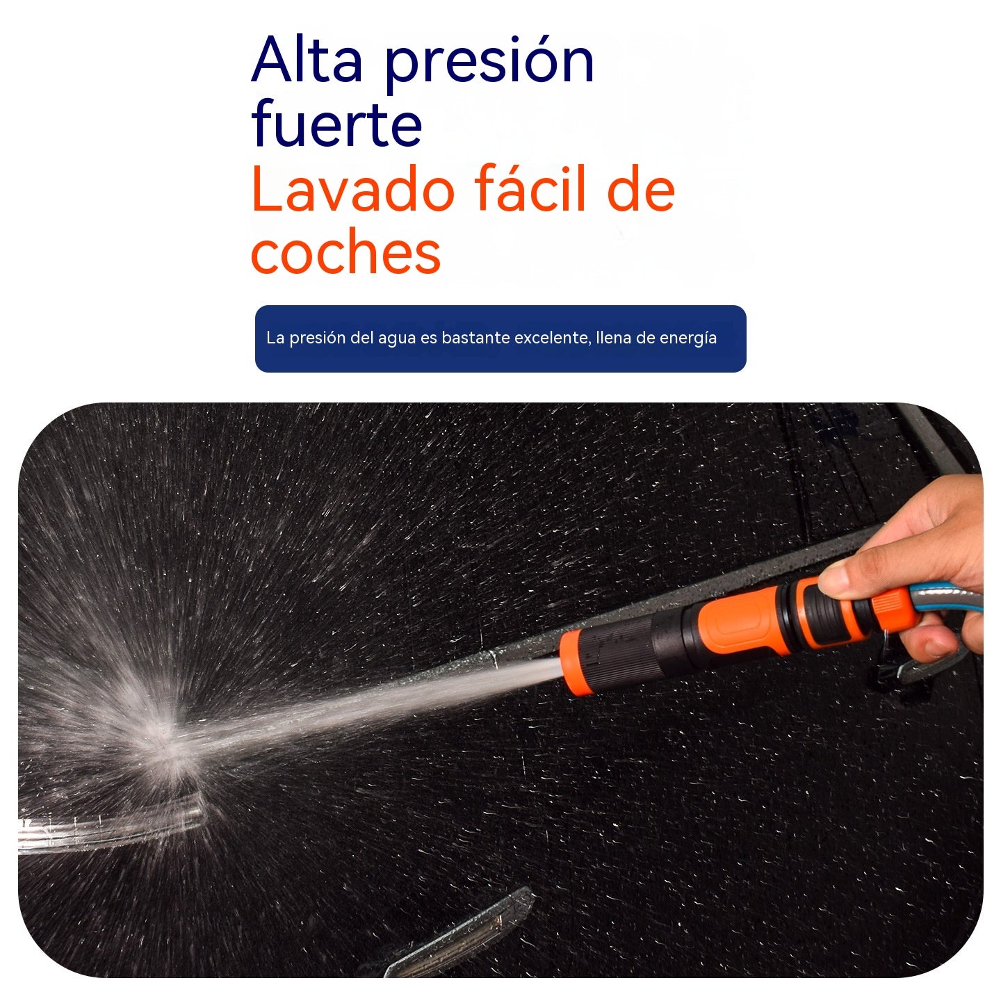 🔥Compra 1 y llévate 1 gratis🔥💦Cabezal de pistola de agua para jardín, tres modos de pulverización.