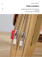 【📢50% de descuento】Bolso para teléfono móvil informal para hombre, bolso deportivo multifuncional para exteriores