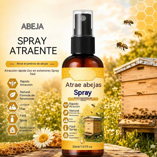 🐝🐝【Compra 1 y llévate 2 gratis】Spray natural para atraer abejas al aire libre.