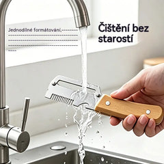 【Kupte 1, dostanete 1 zdarma (2 položky) 】 Multifunkční kuchyňská škrabka 3 v 1: Loupá, krájí a otevírá lahve!