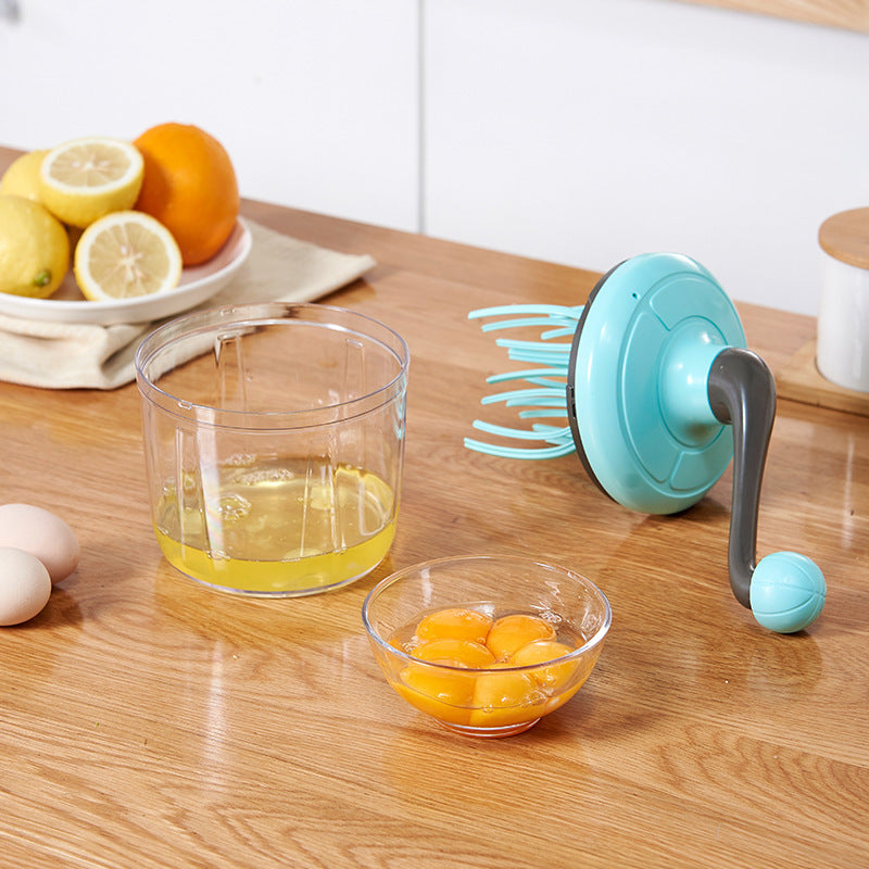 🥚🍰Batidora de huevos manual doméstica, herramienta de repostería semiautomática, batidora de crema.