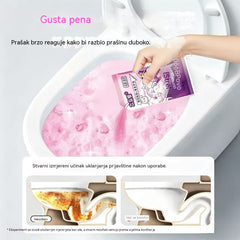 🔥 1 kutija (6 vrećica) – samo 25 € 🫧🚽 Efervescentne tablete za WC školjku – Dubinsko čišćenje, uklanjanje kamenca i miris breskve ✨🫧
