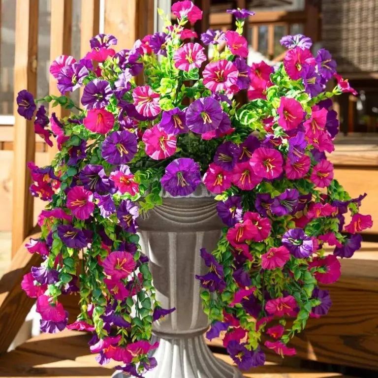 🔥【Compra 4 y llévate 4 gratis】Flores artificiales colgantes