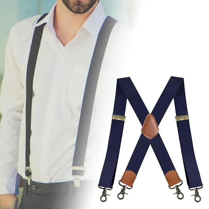 📢📢 ¡50% DE DESCUENTO! ⏰ Tirantes cruzados para hombre con ganchos