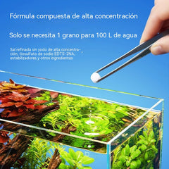 🐟【Compra 1 y llévate 1 gratis】💧 Pastillas efervescentes para limpiar el agua de acuarios y estanques🔥